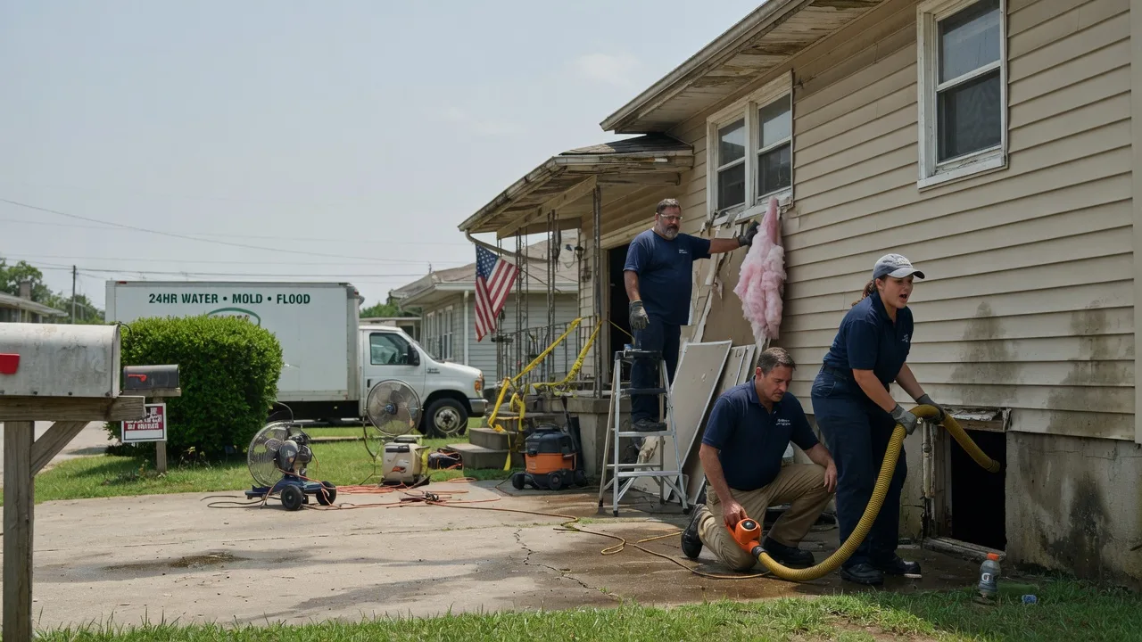 Water Damage Repair in Sharon, KS near me